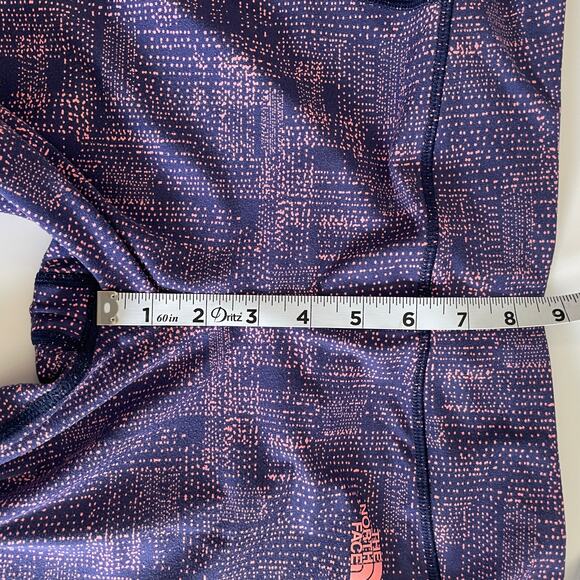 The North Face Women's Leggings Size Large Blue Pink Dots - Picture 8 of 11